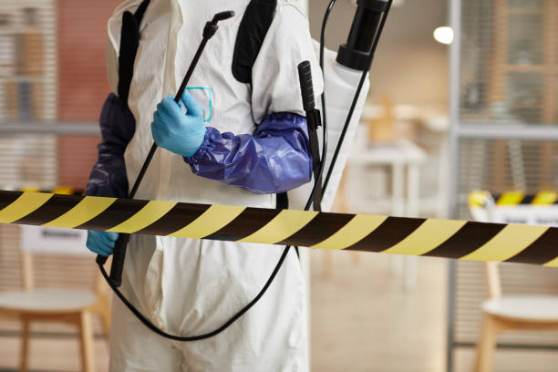 Professional Hoarding Cleanup technician working in Waukau, WI